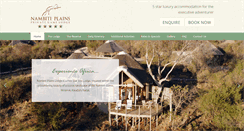 Desktop Screenshot of nambitiplains.com